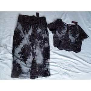 🚫SOLD🚫🔥Hot Miami Styles🔥Sheer Top & bottom